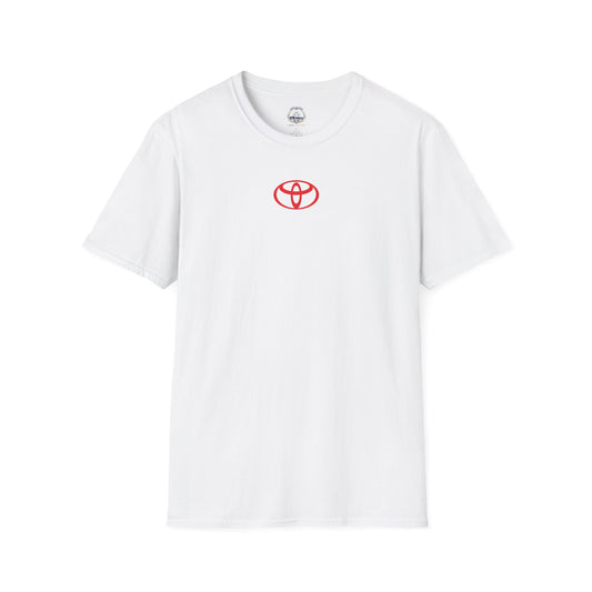 Coastal Drive Graphic Toyota T-Shirt — Sunset Sports Car Beach Scene