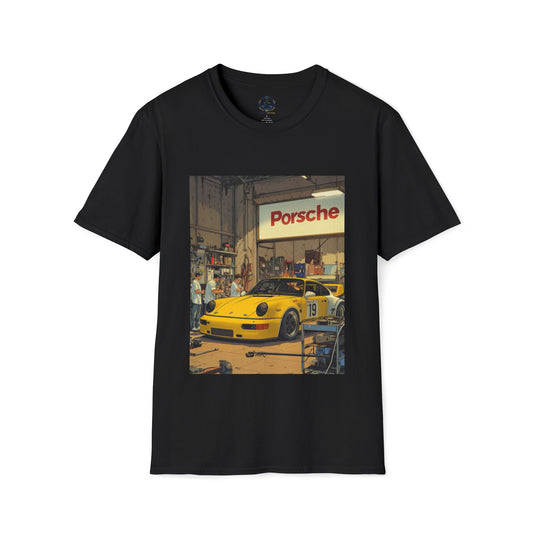 Porsche Garage Vintage | Race Car T-Shirt