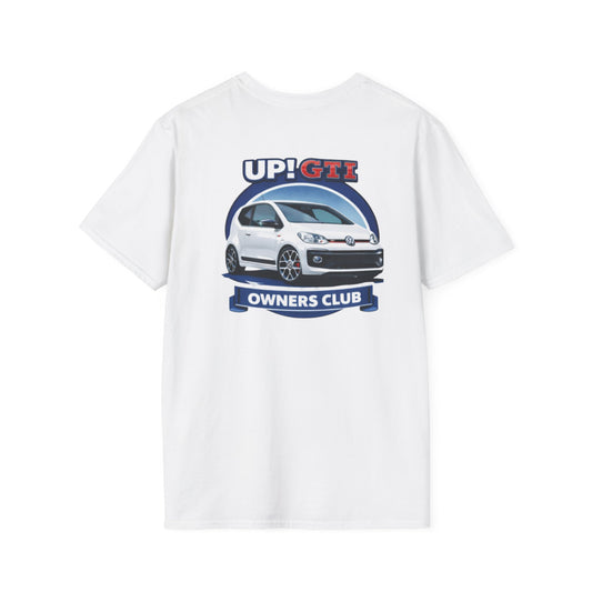 Up! GTI Owners Club T-Shirt — VW Up GTI Car Enthusiast Tee