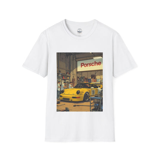 Porsche Garage Vintage | Race Car T-Shirt