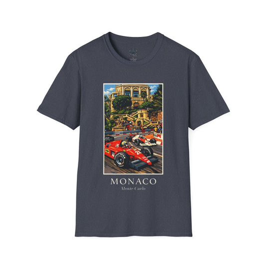 Racing Grand Prix T-Shirt — Vintage Monaco Street Circuit Print